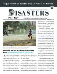 PAHO Disasters Newsletter on Volcanic Eruptions