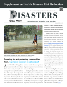 PAHO Disasters Newsletter on Volcanic Eruptions