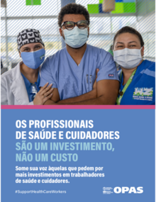 Poster - Ano Internacional dos Trabalhadores de Saúde e Cuidadores 2021