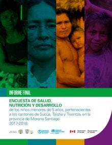 informe final encuesta salud nutricion y desarrollo de los ninos menores de 5 anos de edad