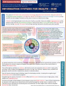 IS4H Sustainable Development Goals factsheet