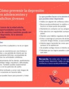 Depresión durante la adolescencia
