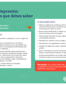 Depresión: lo que debes saber