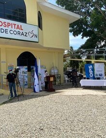 Restauracion del Hospital de la Lima, Cortes 2021 hnd