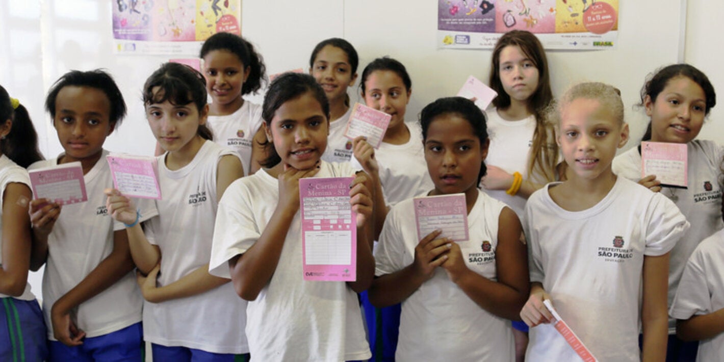 Campaña de vacunación contra HPV