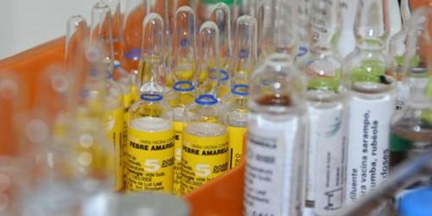vacinar  contra a febre amarela