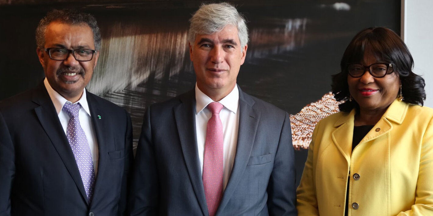 Dr. Tedros, Juan Pablo Uribe Restrepo, Dra. Carissa F Etienne