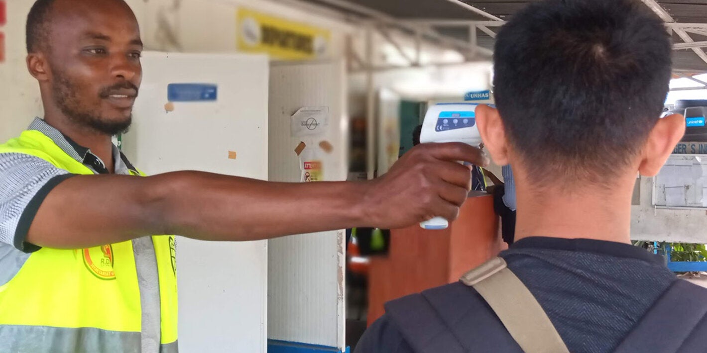 Measuring body temperature