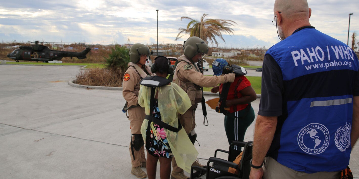 Dutch military supports Bahamas
