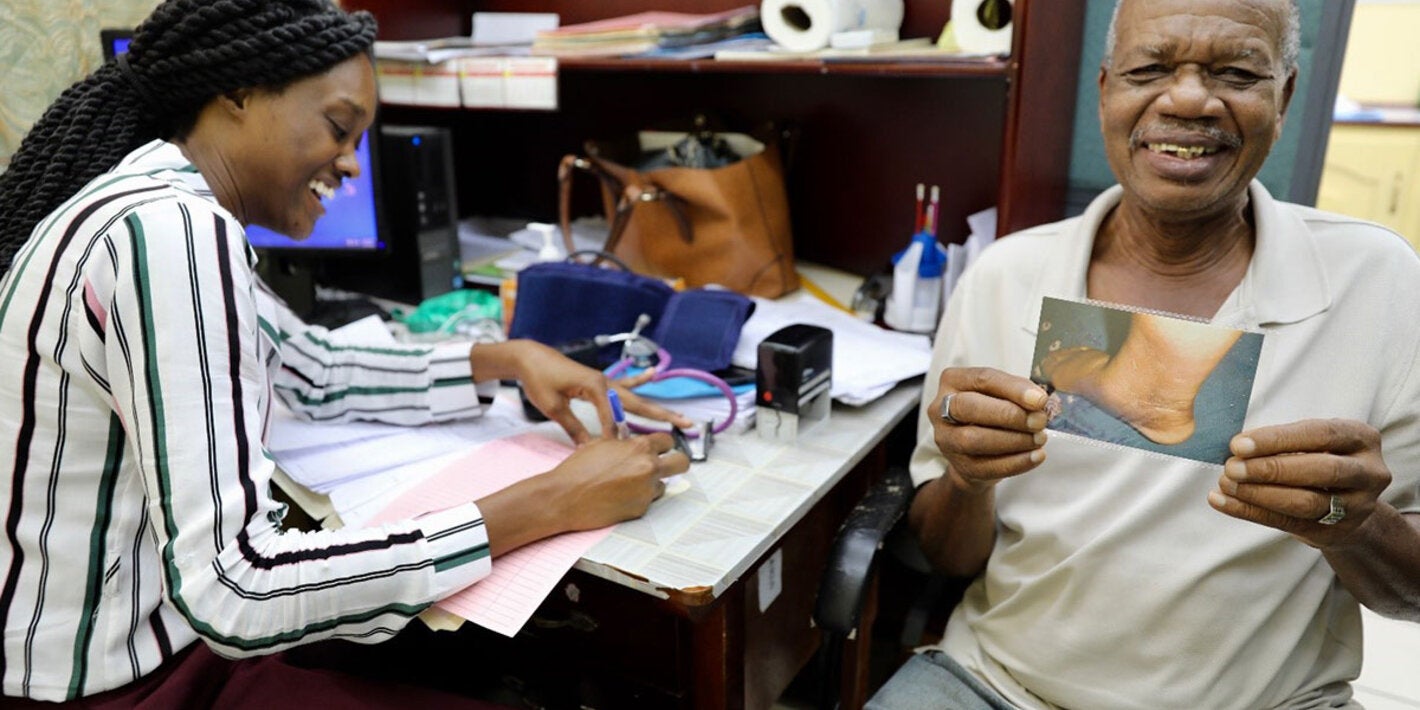 Historia de éxito: Haití. Guerrero tenaz contra la filariasis linfática