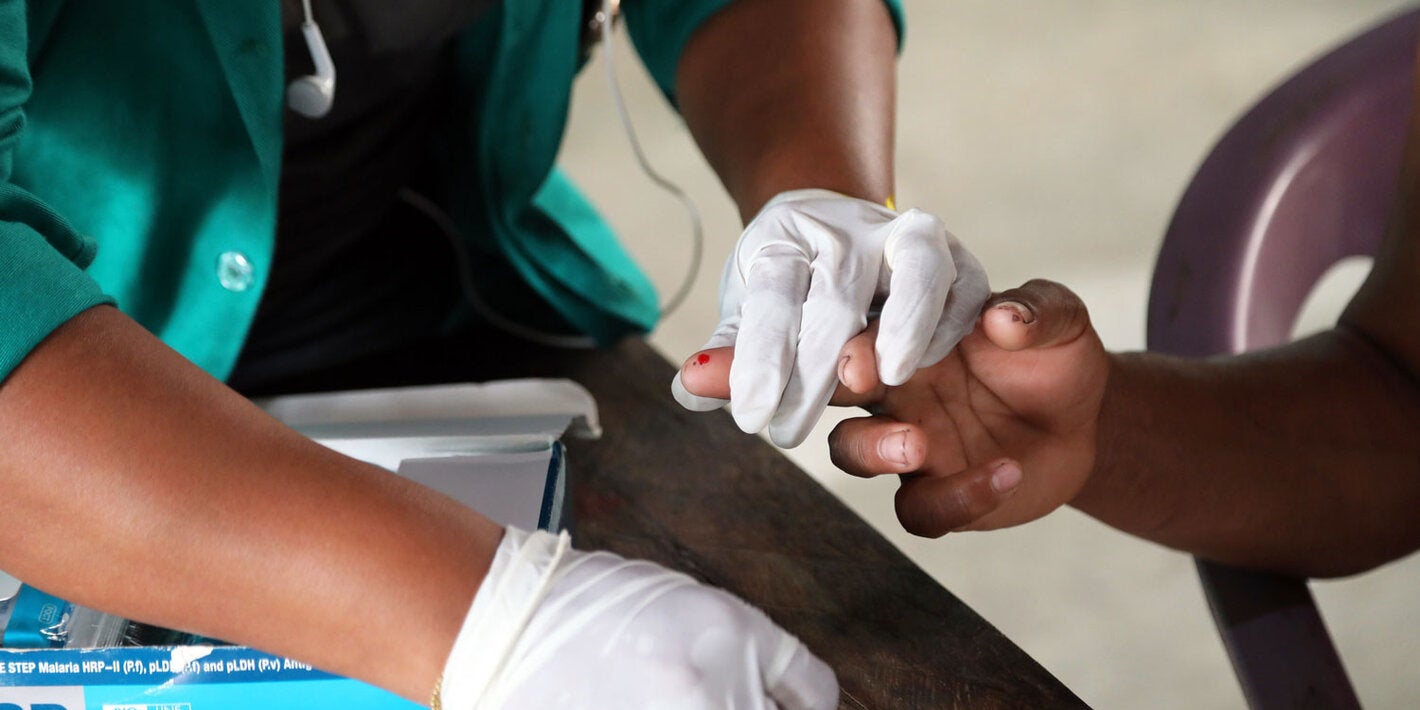 Malaria treatment, Sao Gabriel da Cachoeira 