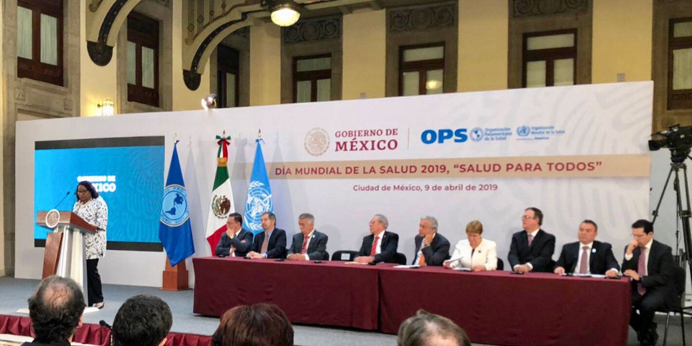 The launch event for the report.