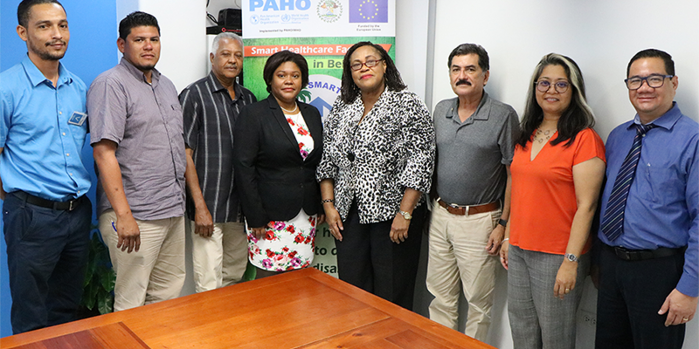 PAHO/WHO) hosted the kick-off meeting to officially launch the design phase of three health facilities in Belize