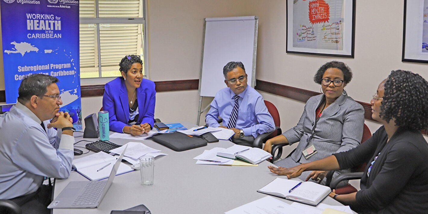PAHO meets University of West Indies