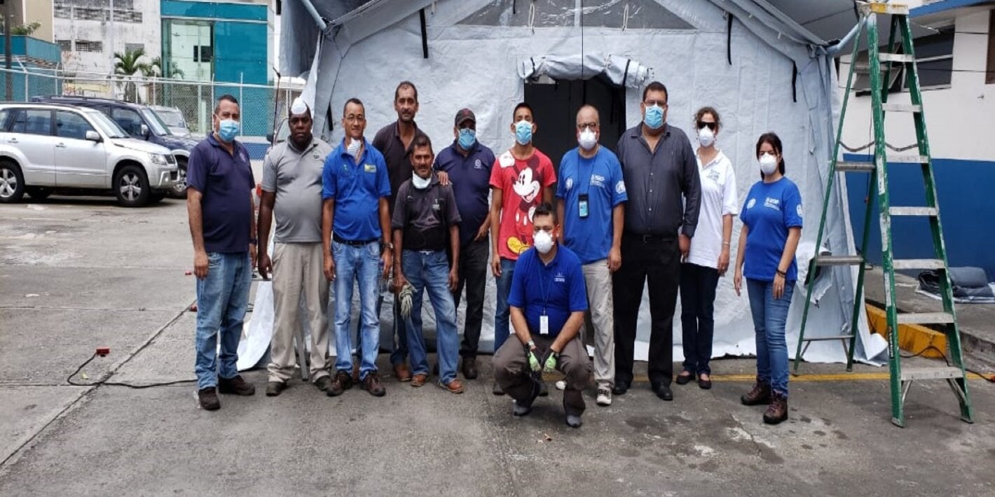 Carpas para triage respiratorio 