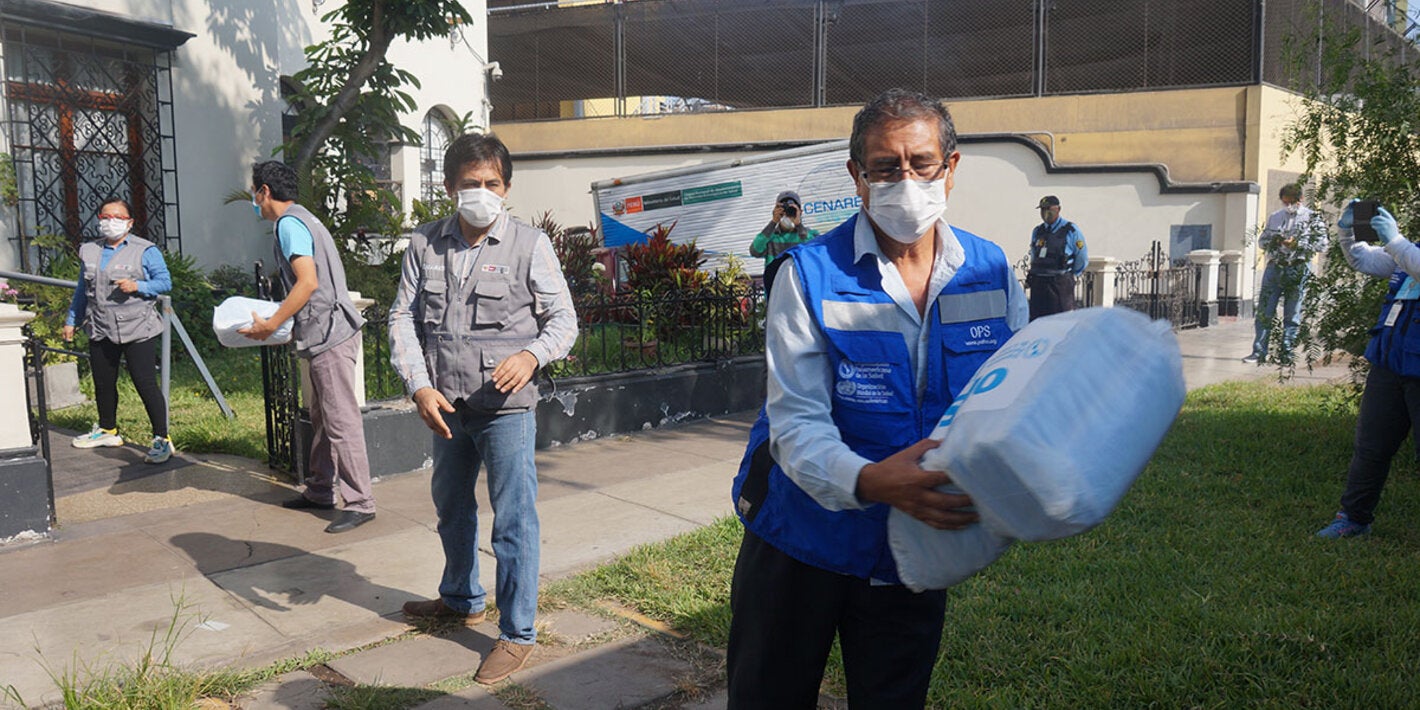 Implementos fueron entregados a CENARES para su distribución a los Centros de Salud