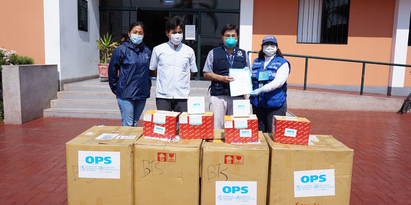 abastecimiento al INS con insumos críticos para la aplicación de pruebas moleculares