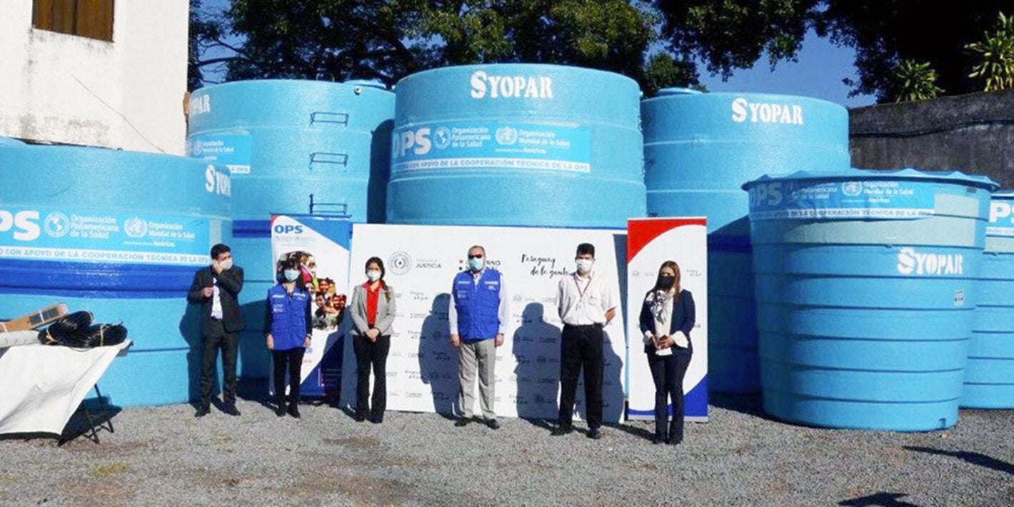 La OPS/OMS trabaja con el Ministerio de Justicia de Paraguay para mejorar las condiciones sanitarias a las que acceden las personas privadas de libertad.