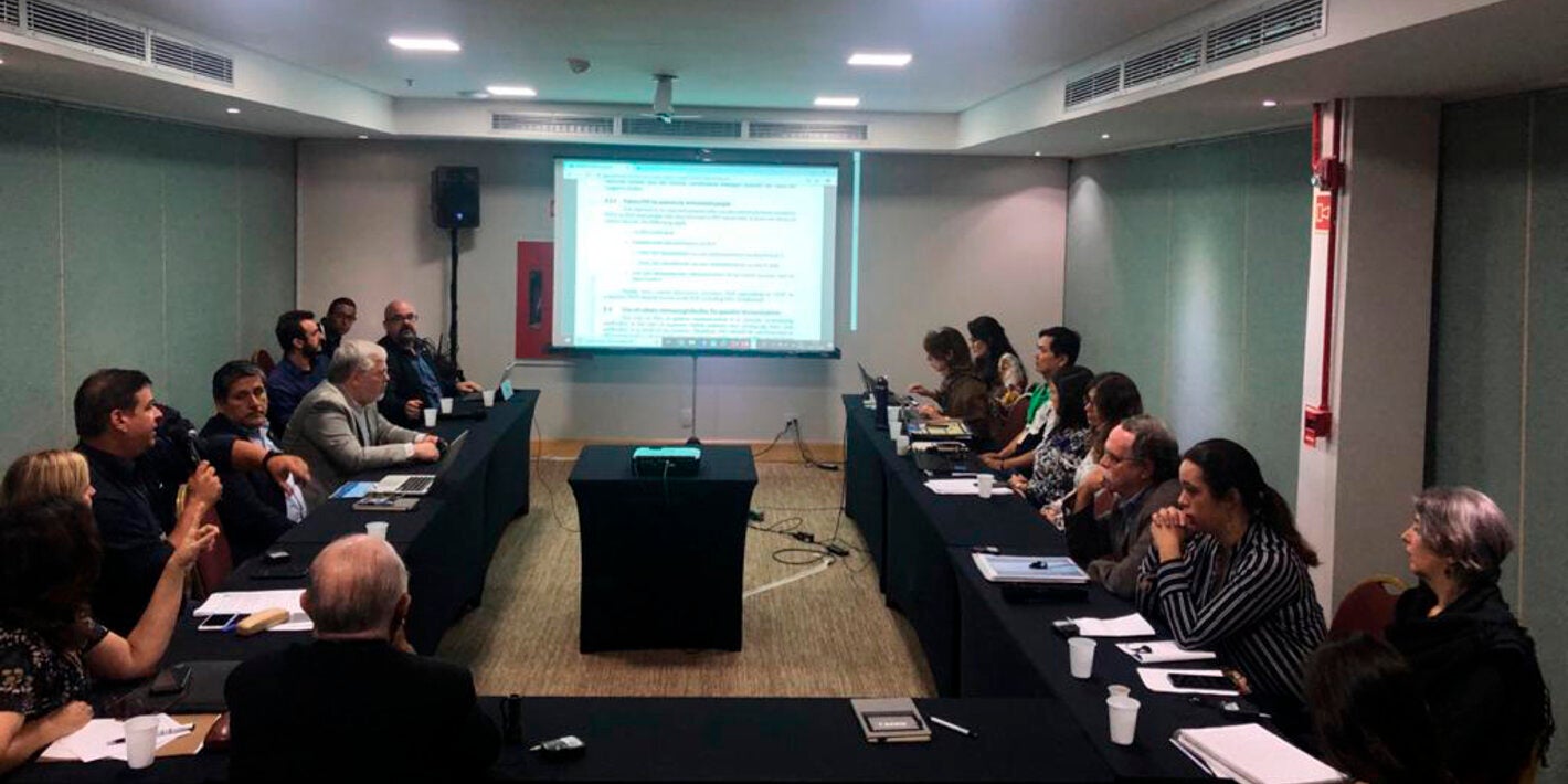 Reunión del Ministerio de Salud de Brasil reúne especialistas en rabia