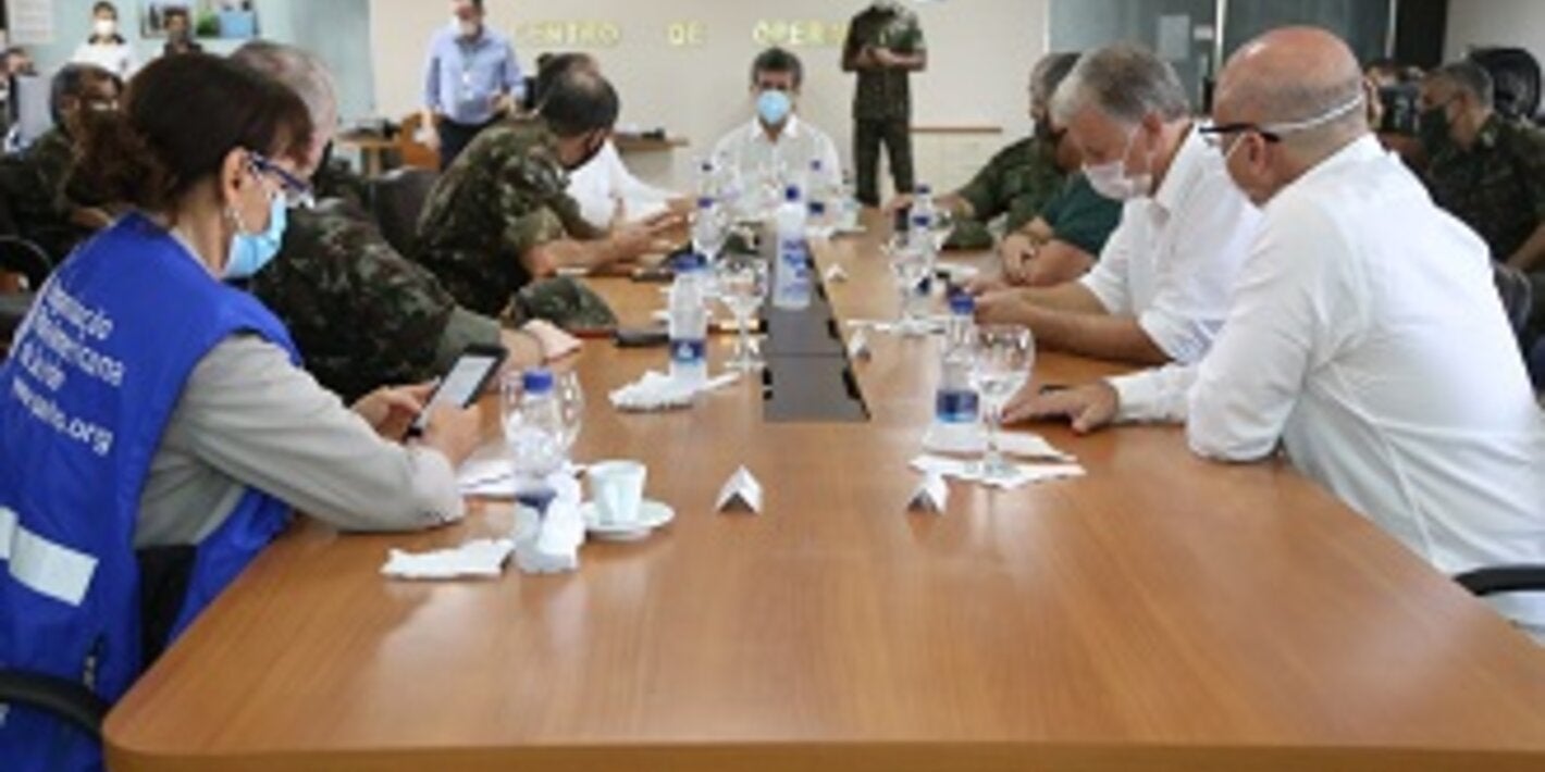  OPAS colabora com Ma