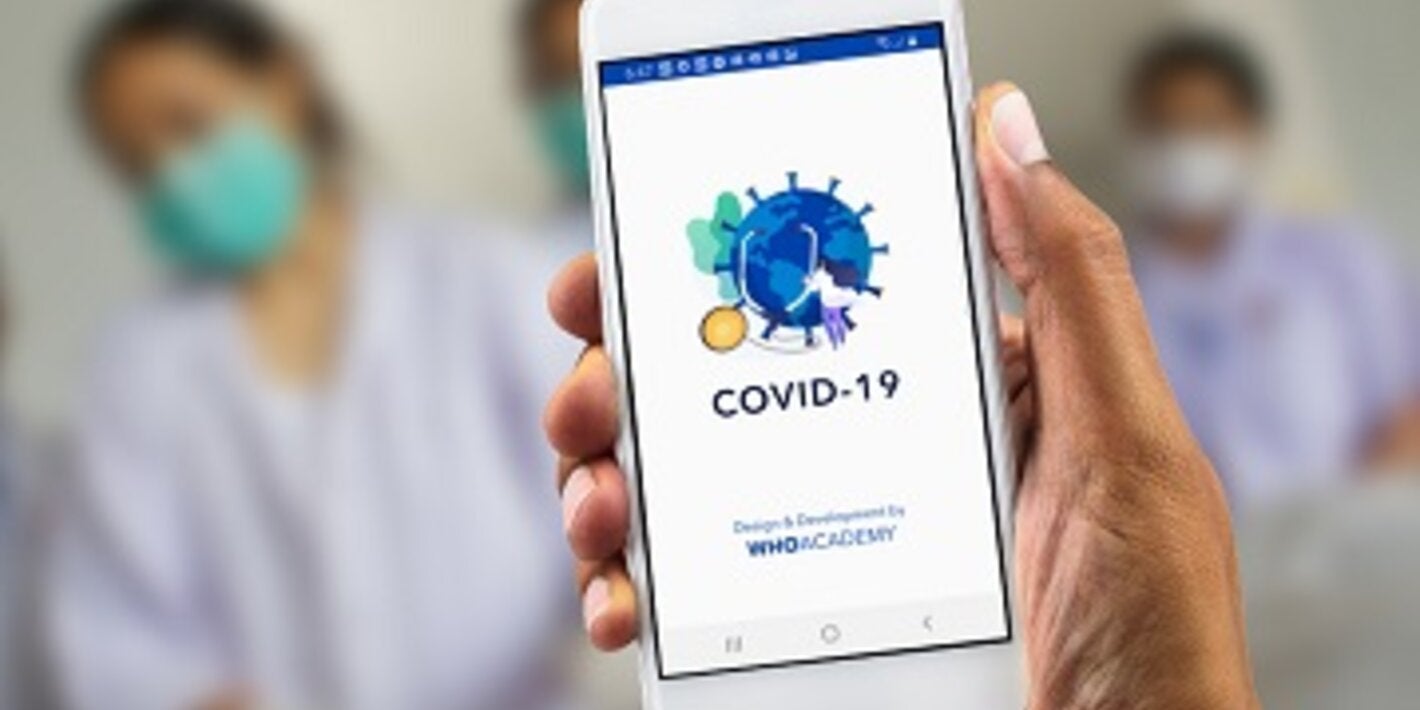 Aplicativo WHO Academy