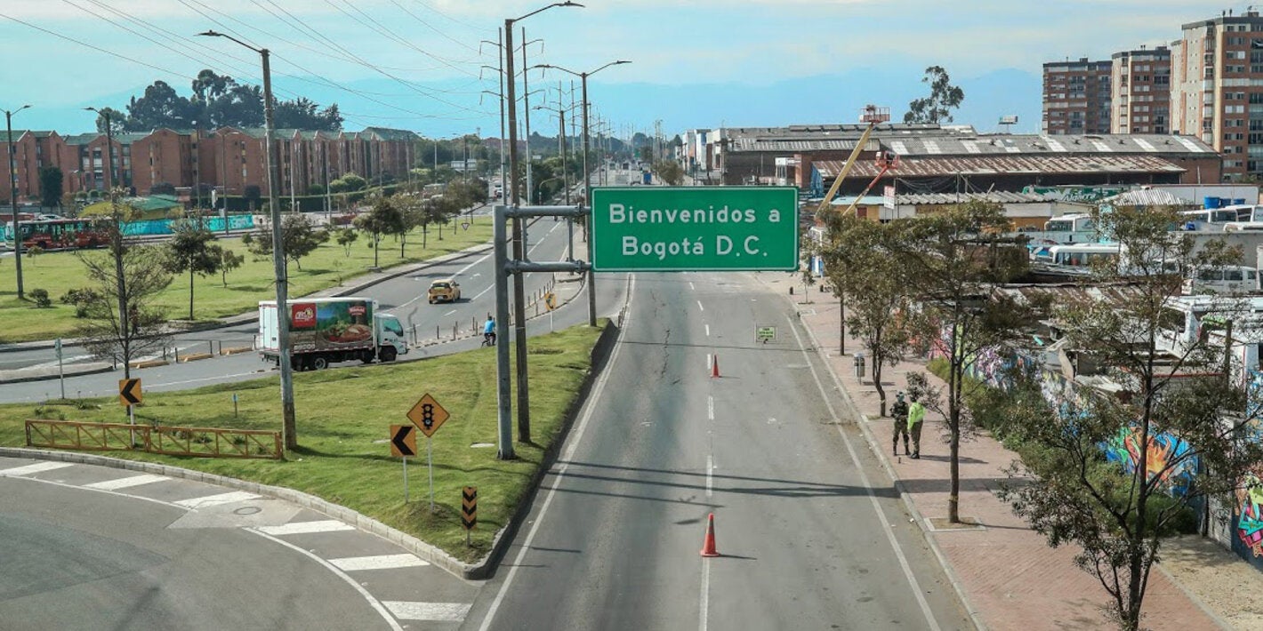 Street in Bogota, Colombia