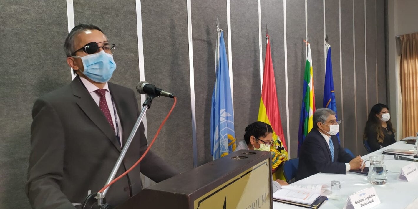 Bolivia recibe premio Día Mundial Sin Tabaco 2020