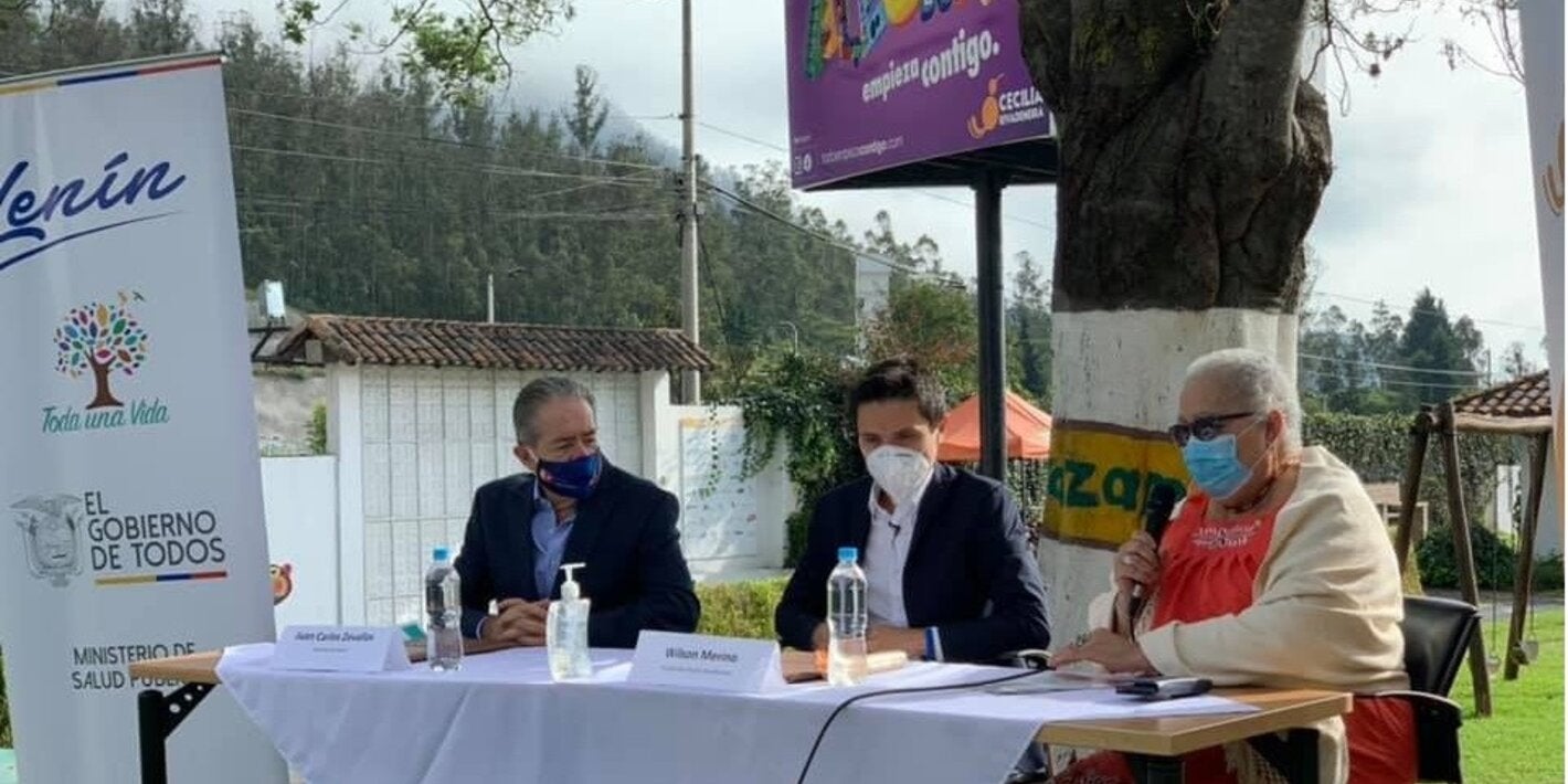 Reunión MSP OPS Ecuador convenio cancer
