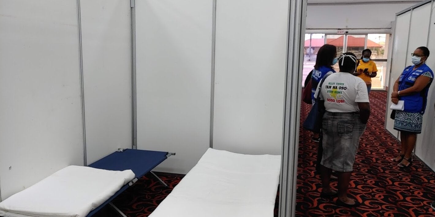 PAHO provides alternative medical care to Suriname