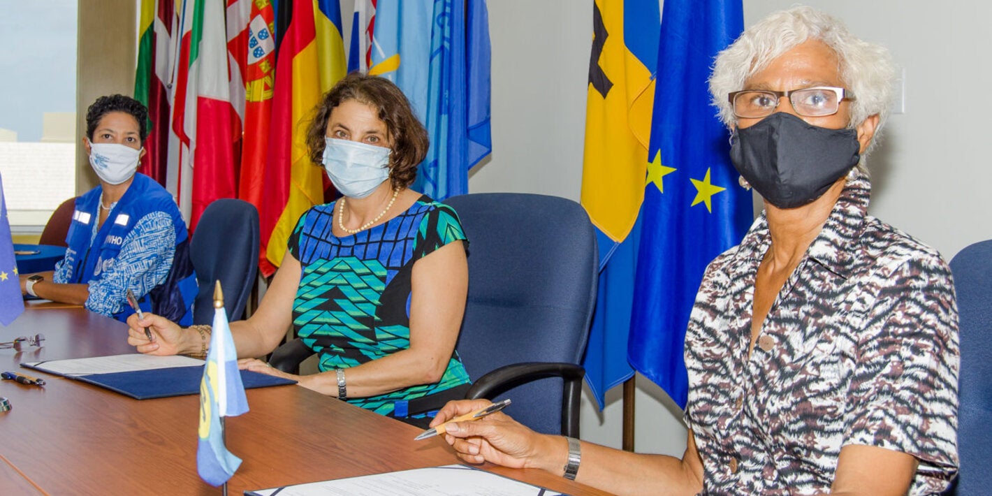La UE aporta 7 millones de euros para fortalecer los sistemas de salud resiliencia al clima en el Caribe