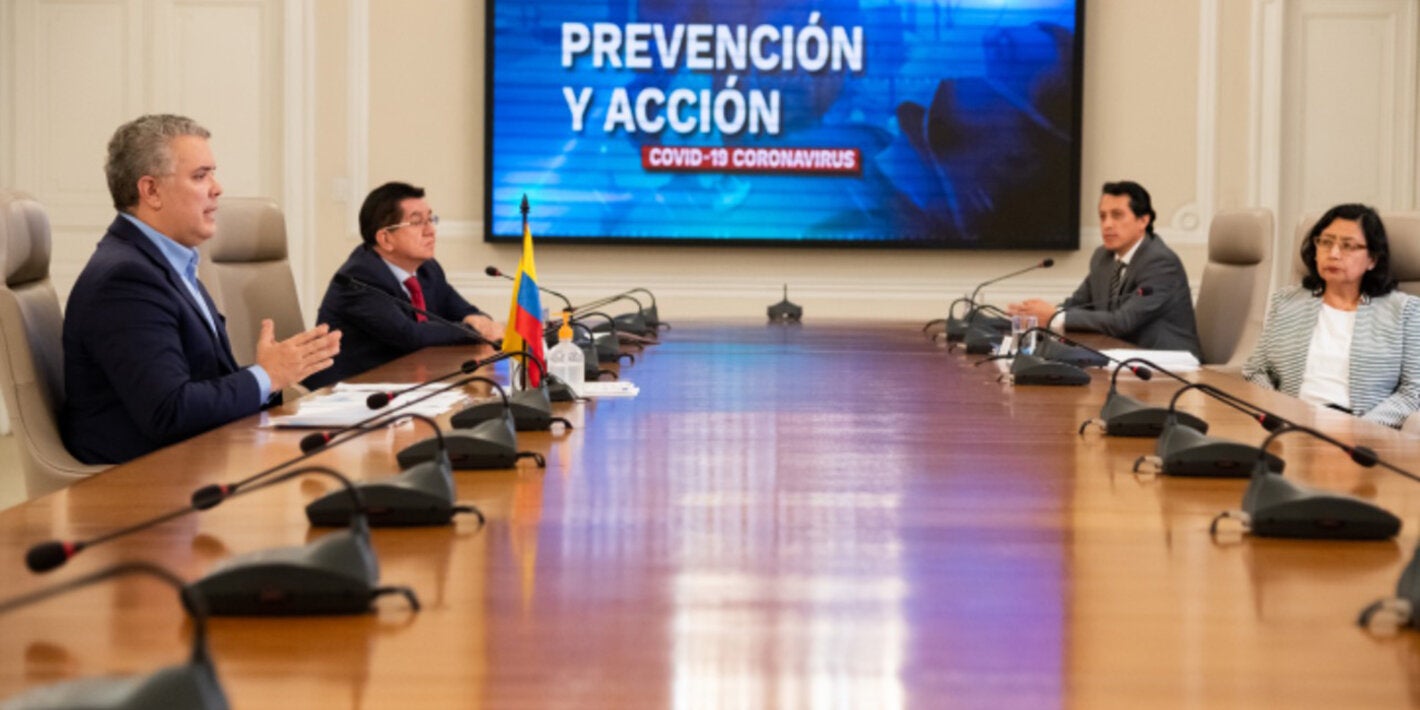 PWR Colombia conversa con autoridades de salud de Colombia