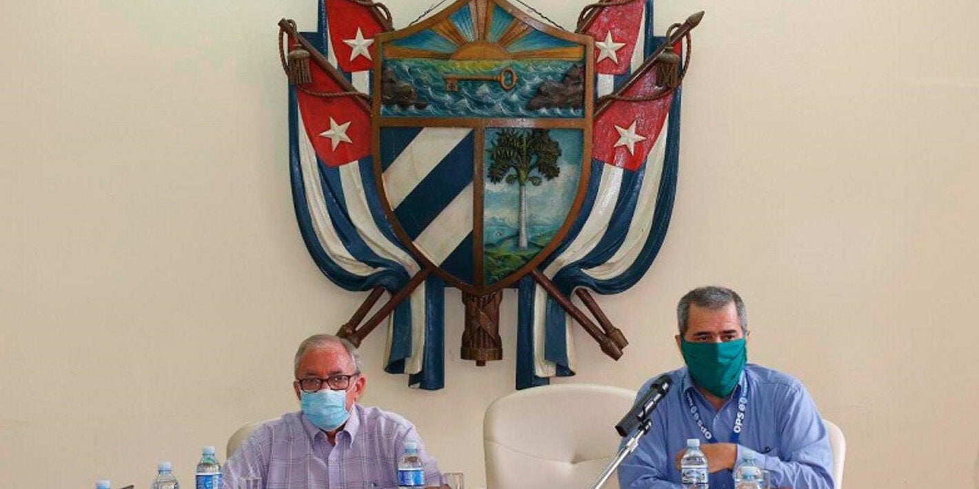 OPS se reúne con equipo técnico cubano al frente de la lucha contra la pandemia de COVID-19