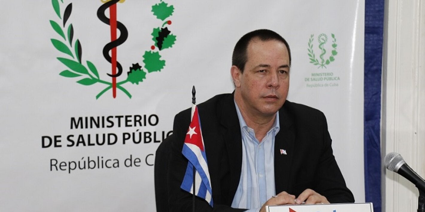 Ministro de Salud Pública de Cuba
