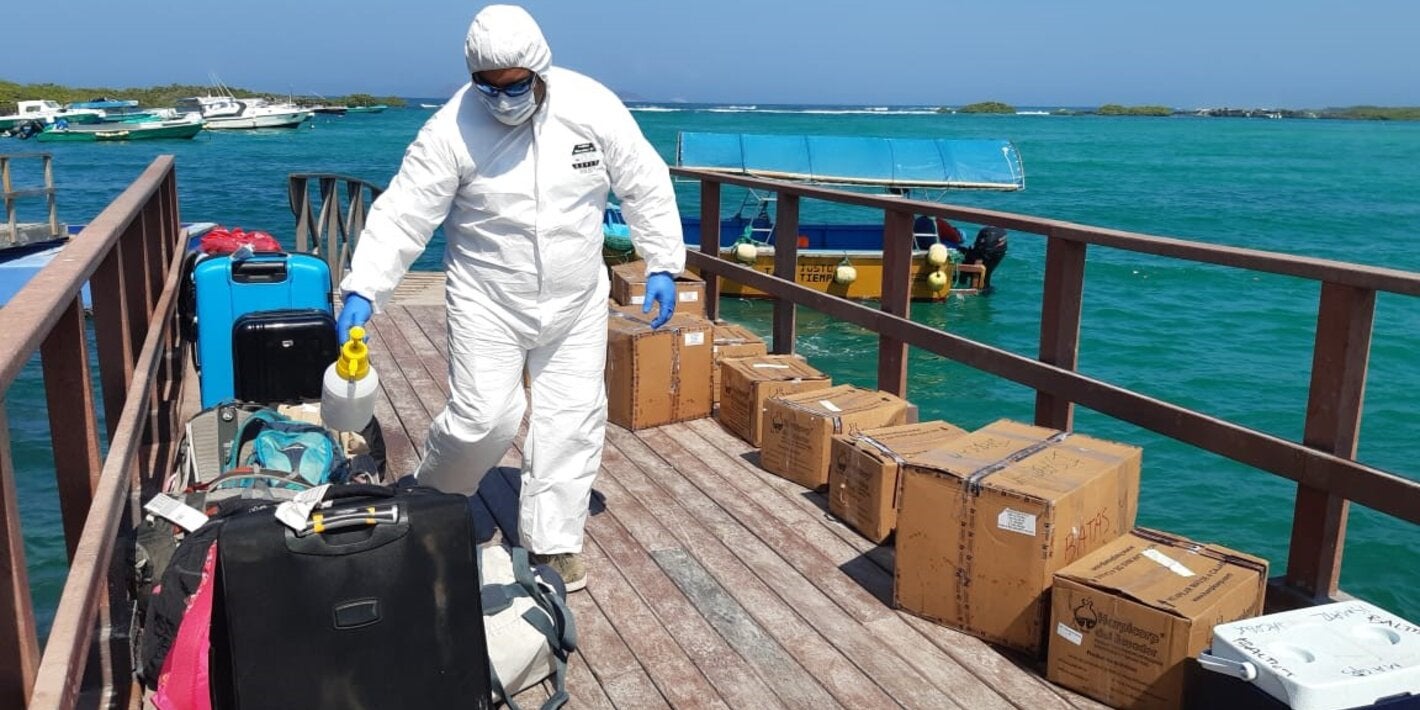 ueva Zelandia y OPS/OMS apoyan a la respuesta del sector salud en la provincia de Galápagos