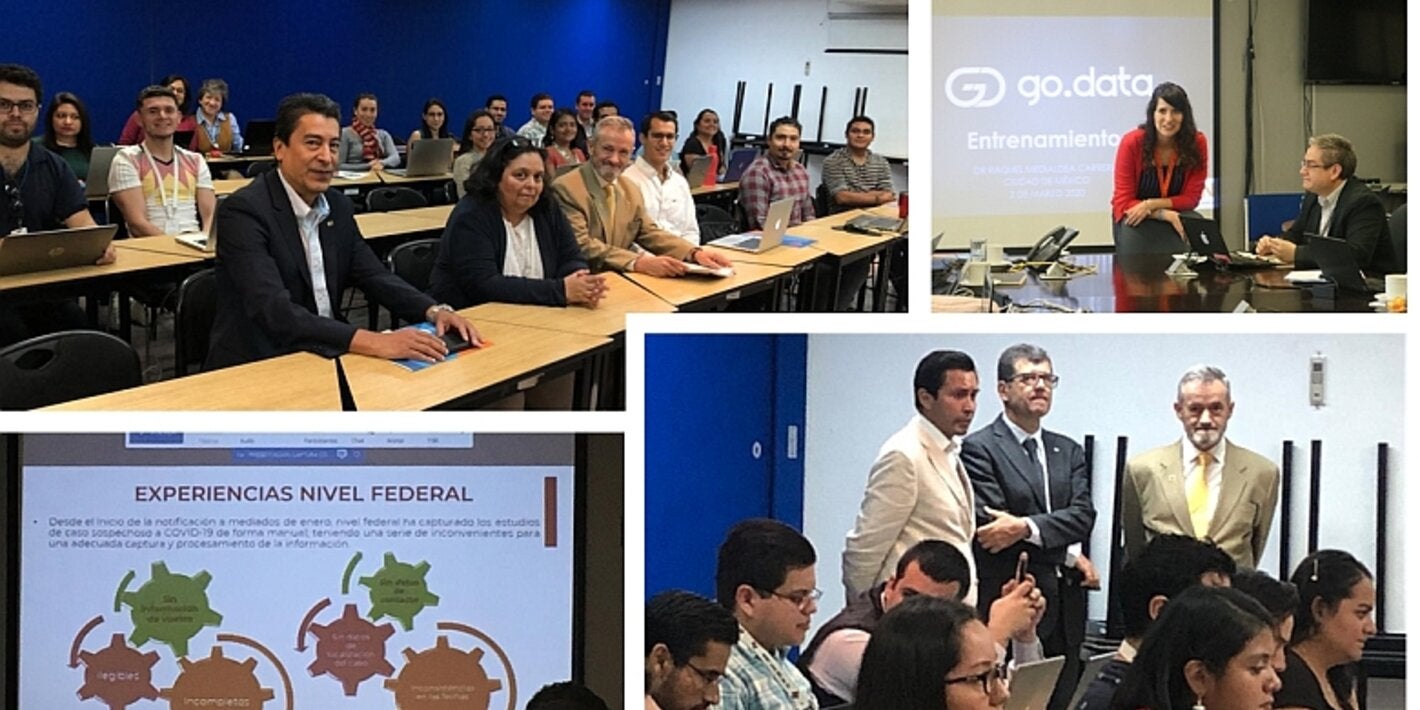 Inician en México la puesta en marcha de Go.Data en América Latina, una herramienta para investigar COVID-19 y otros brotes epidémicos