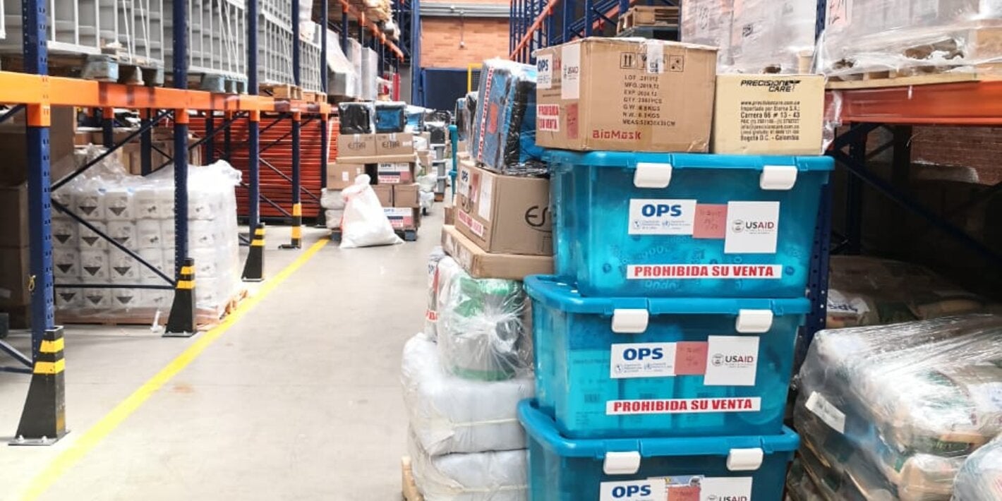 OPS entrega kits a 50 hospitales del país para contribuir a la salud materna y nutricional 