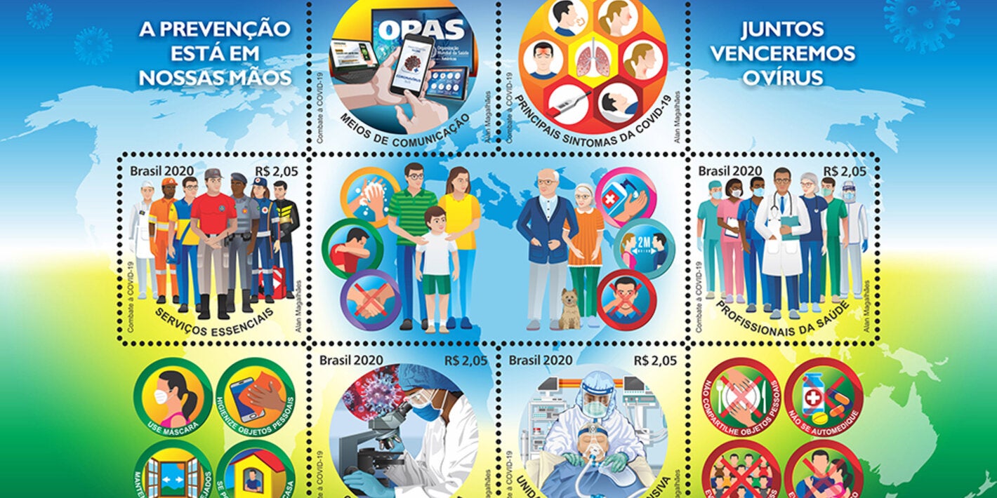 Selos sobre COVID-19 