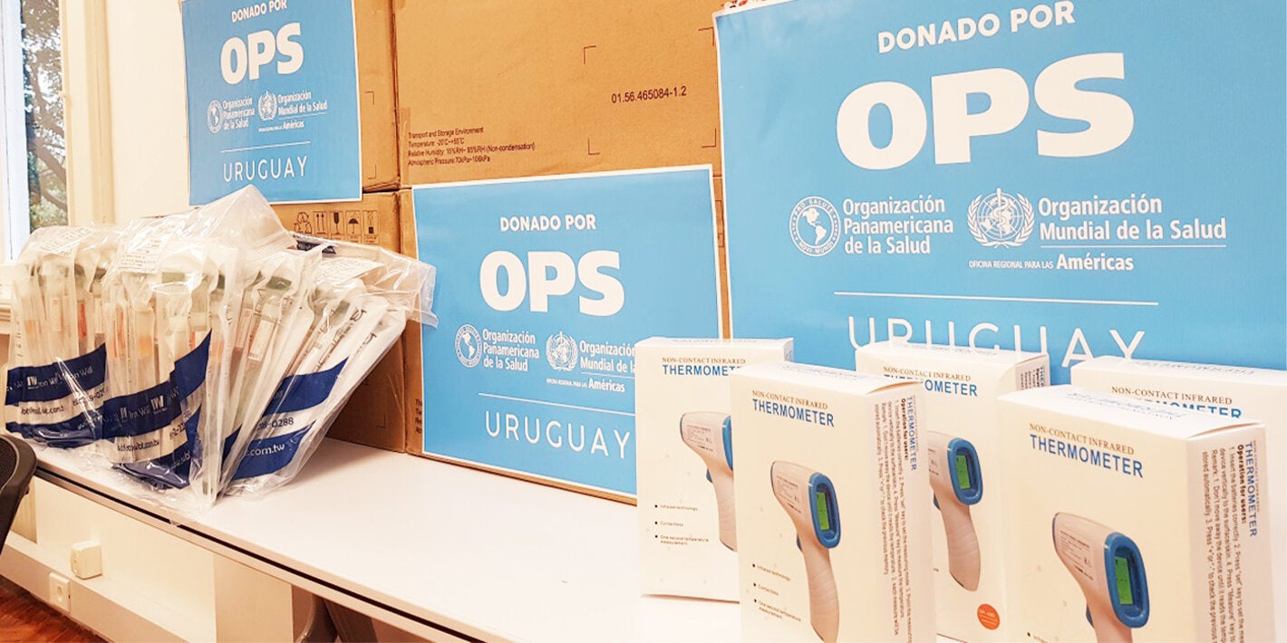  Termómetros donados