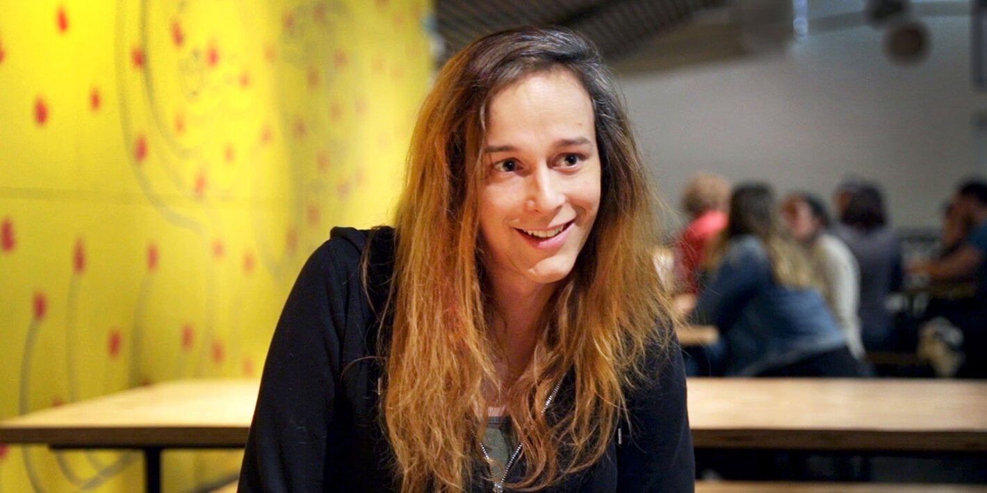 Trans woman visiting the Saint Bois polyclinic