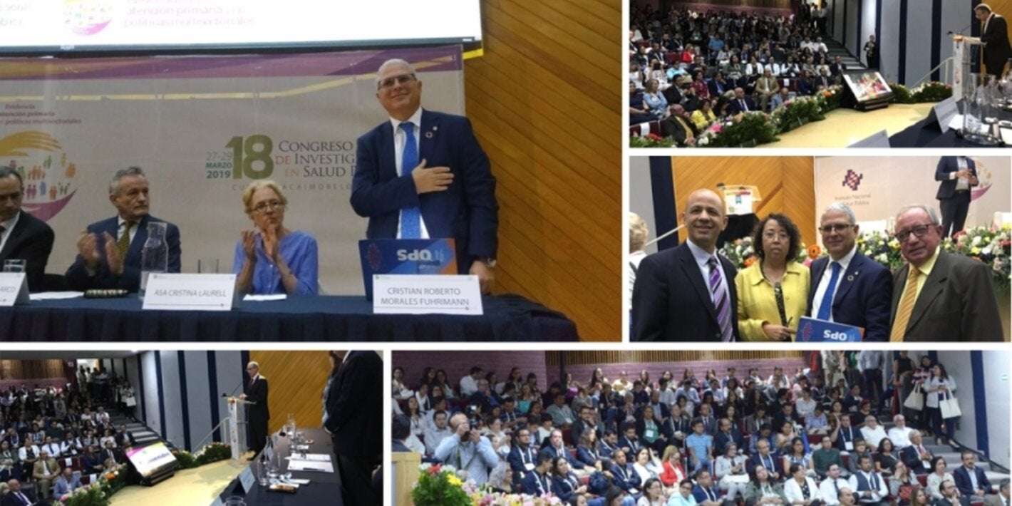 Se inauguró en México el Congisp: congreso de investigación en salud pública 