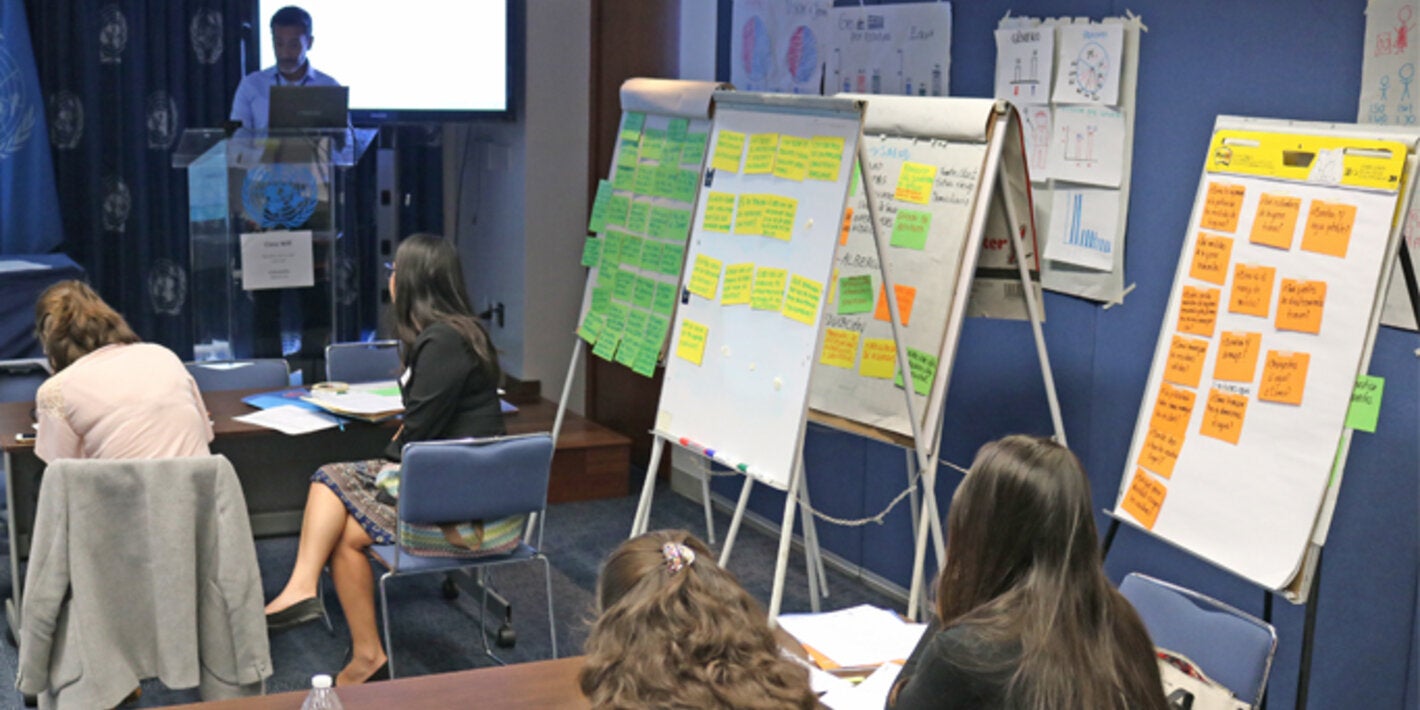 OPS organiza taller en México en busca de agua segura en caso de emergencias o desastres 