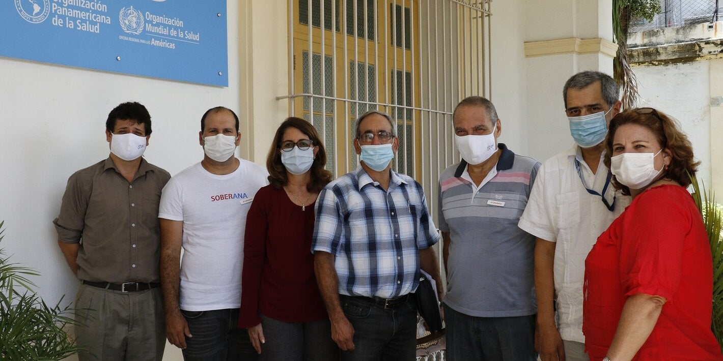 Cientificos candidatos vacunales cubanos