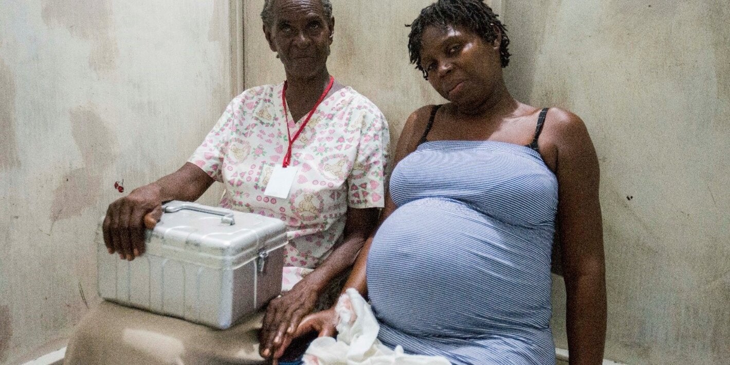 CLAP-embarazada-Haití