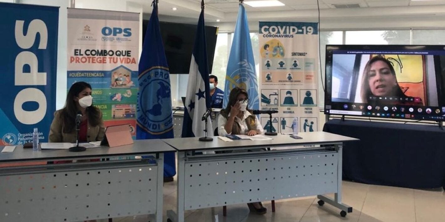 Firma convenio SESLA y BCIE HND