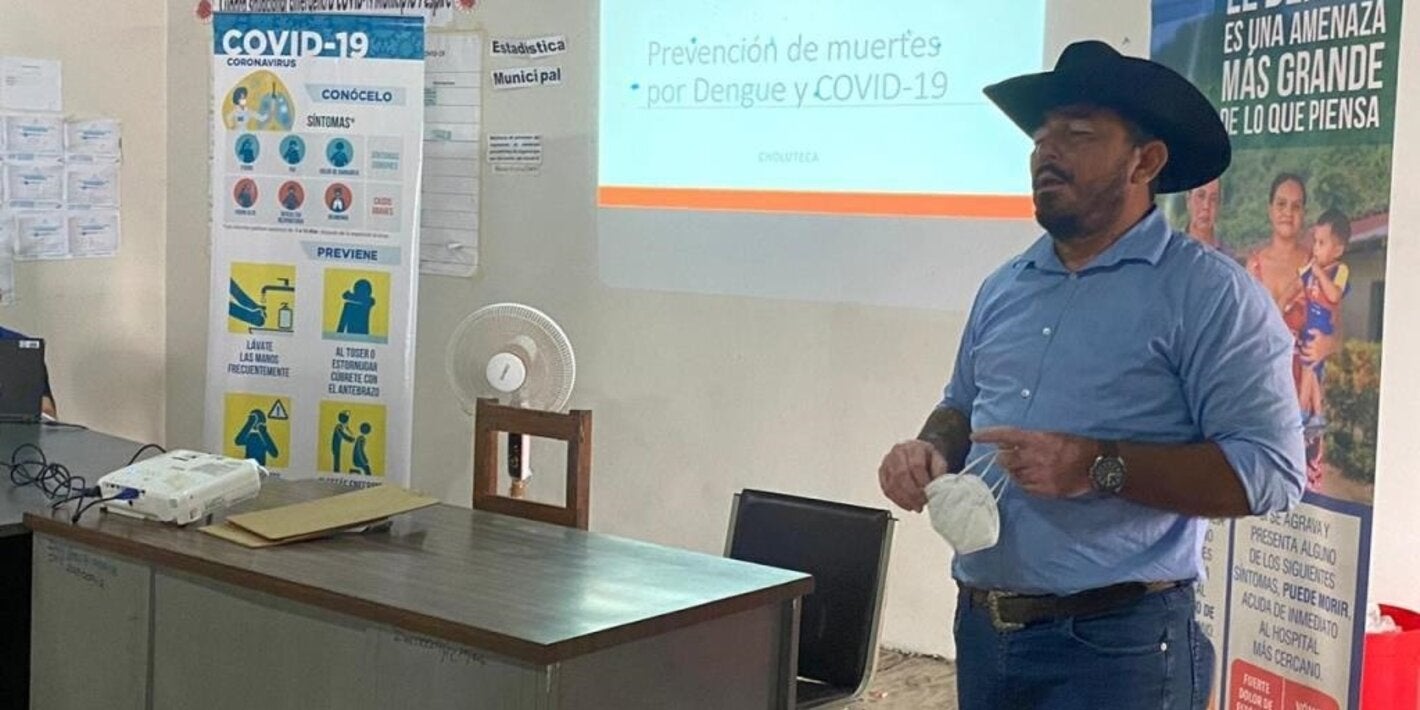 Capacitación comunicación de riesgo canal seco hnd