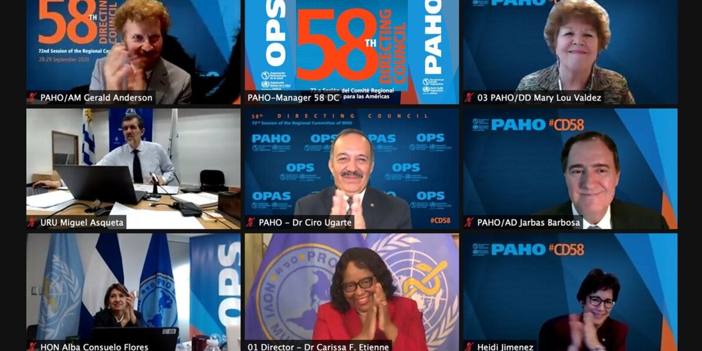 58 Consejo Directivo OPS