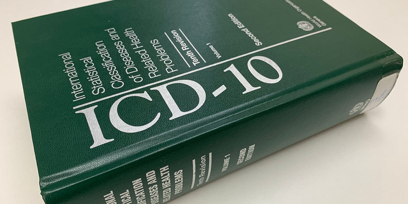 ICD-10 book