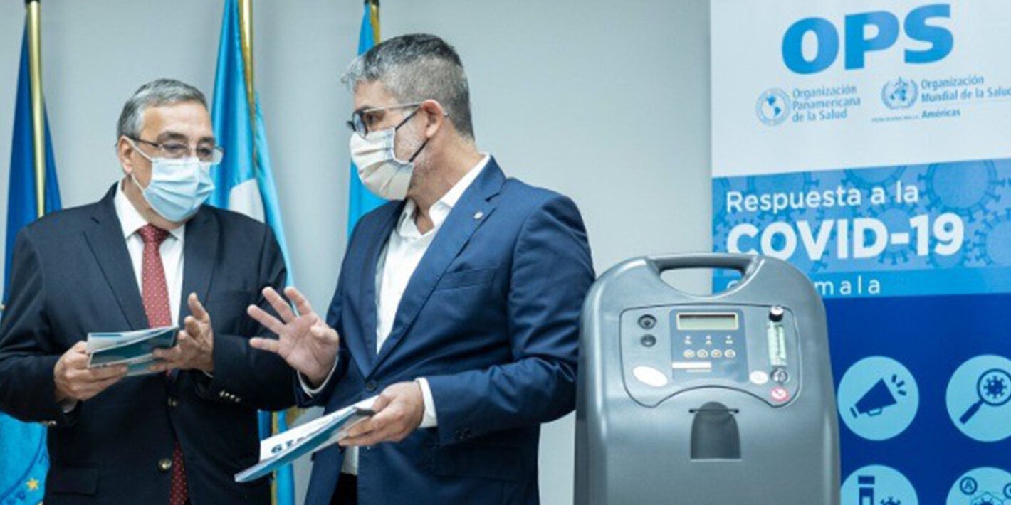 Concentradores de oxígeno