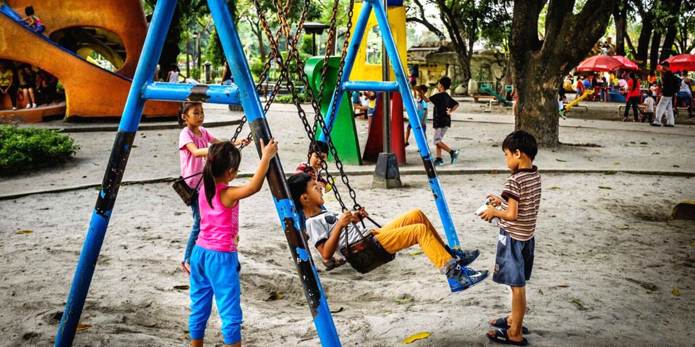 Children playing