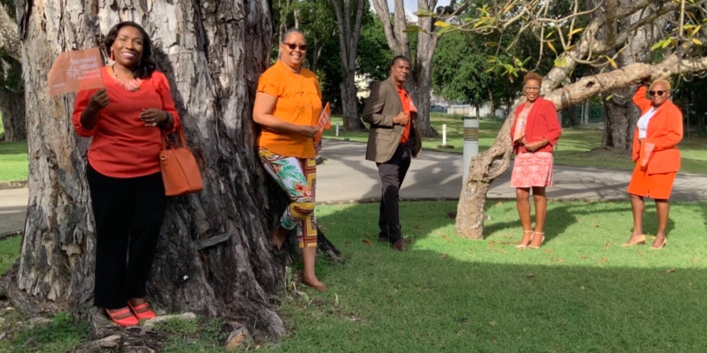 ECC staff support VAW